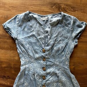 Urban Outfitters- Denim Romper